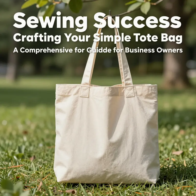 A well-designed tote bag showcased outdoors, emphasizing its practical and stylish attributes.