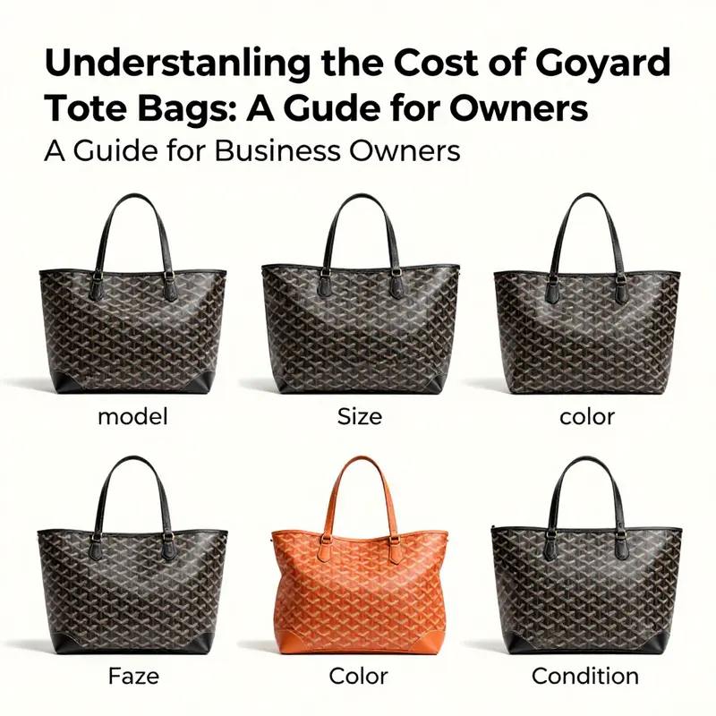 A variety of new Goyard tote bags exemplifying their luxury and style.