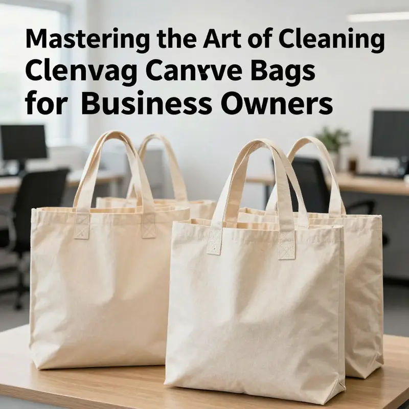 An assortment of canvas tote bags displayed in a bright, tidy environment, highlighting their clean appearance.