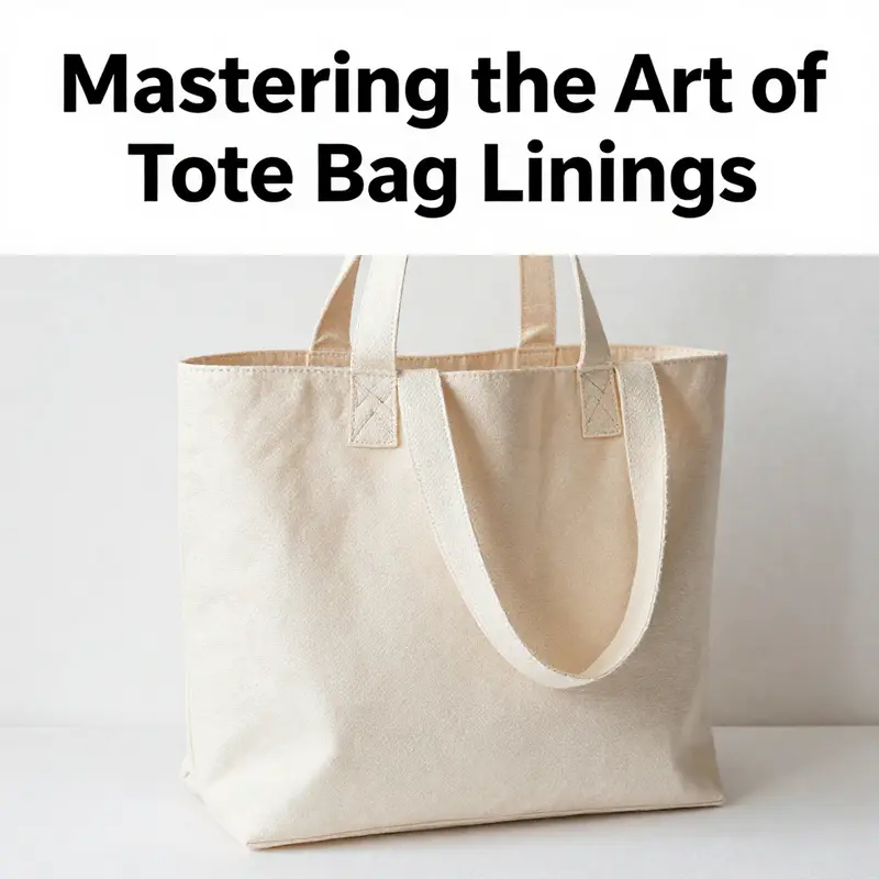 Accurate measurements are crucial for cutting the perfect lining for your tote bag.