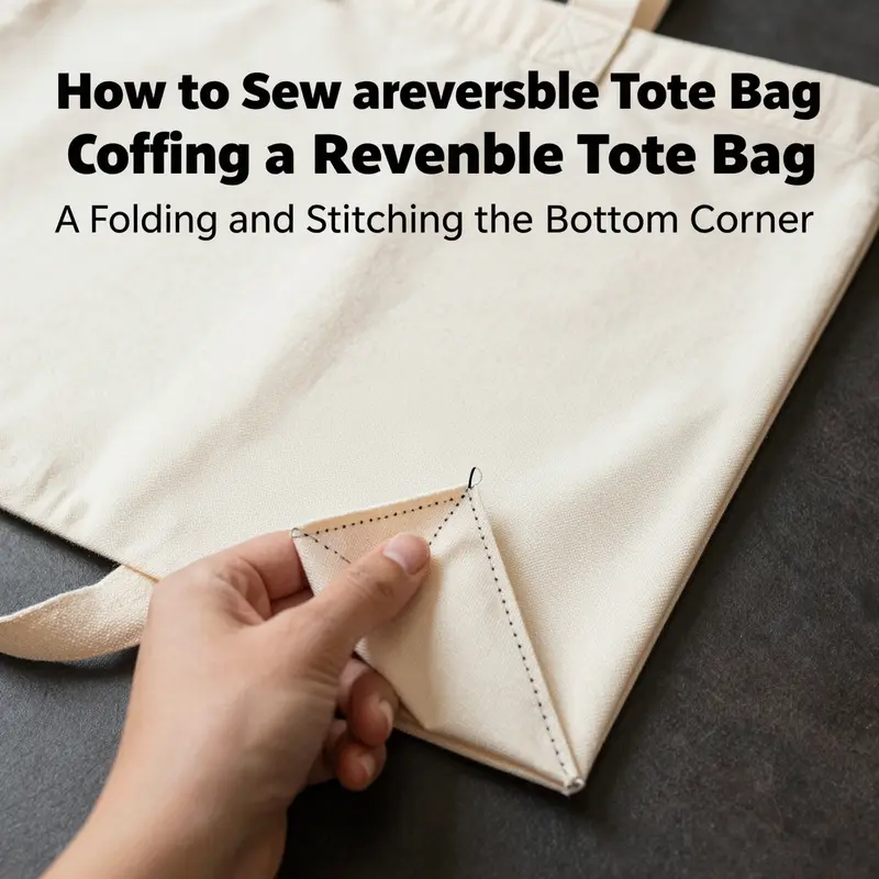 Essential materials gathered for sewing a reversible tote bag.