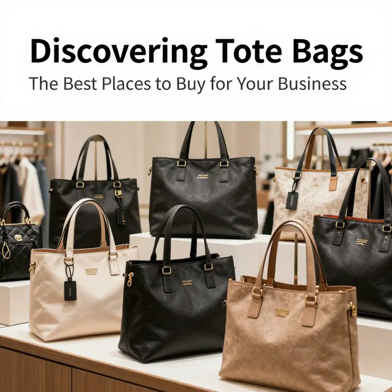 A visual representation of tote bags available on popular e-commerce platforms.