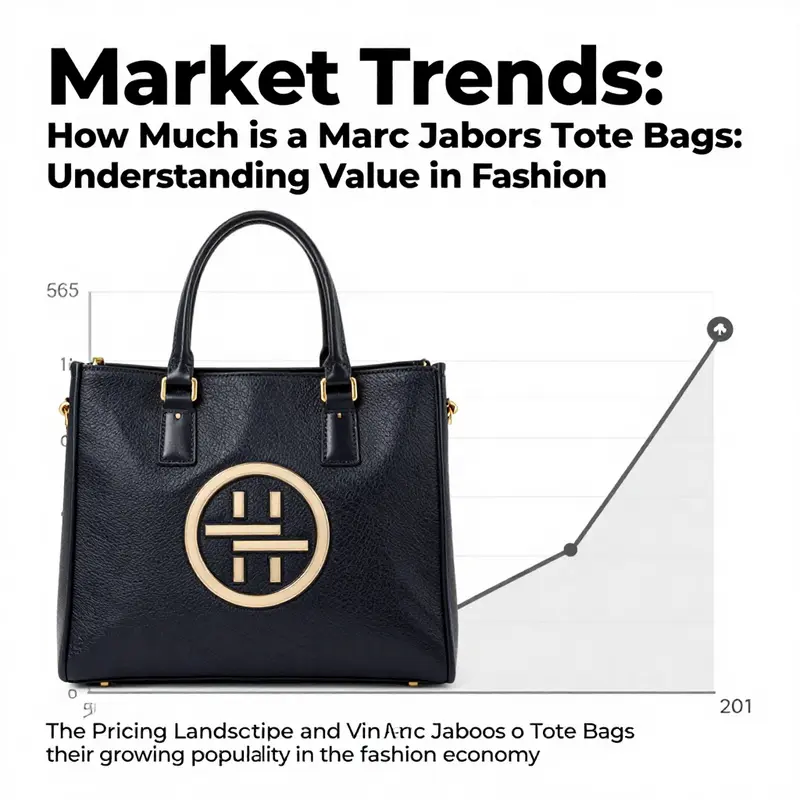 An array of Marc Jacobs tote bags in different styles and price ranges.