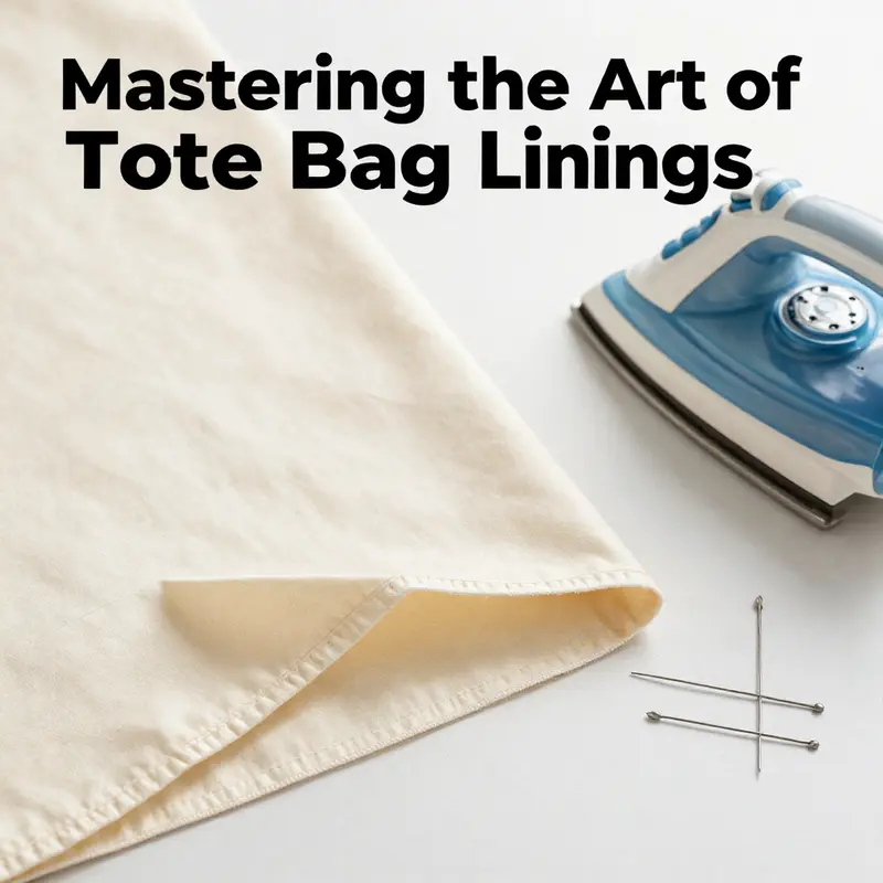 Accurate measurements are crucial for cutting the perfect lining for your tote bag.