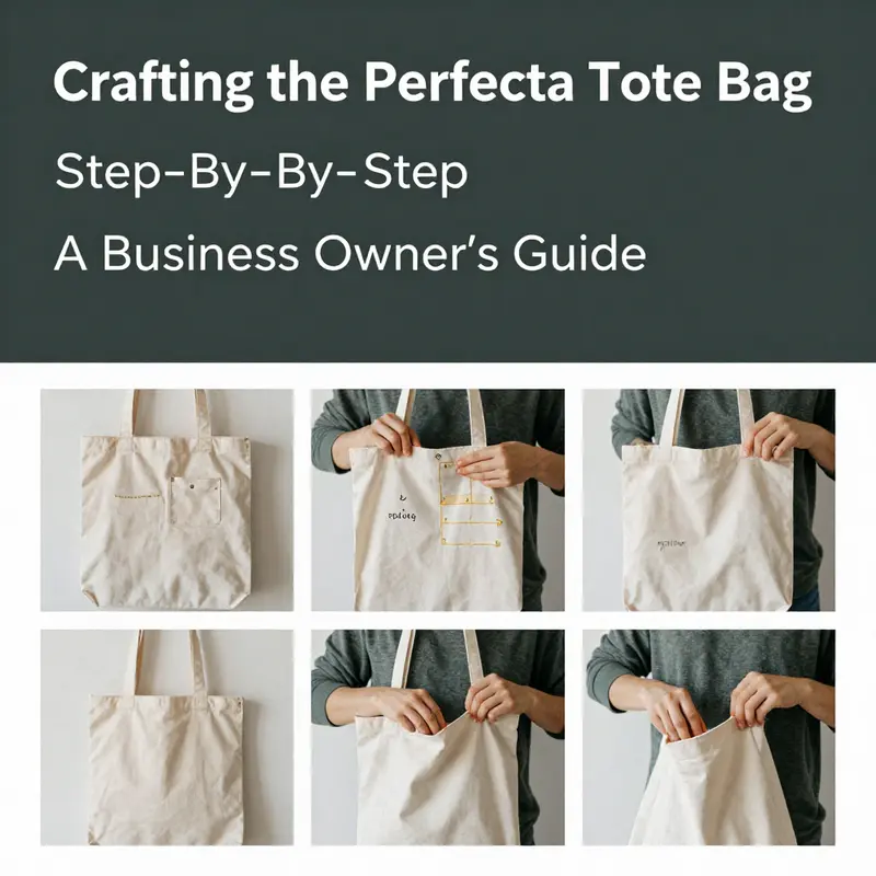 A selection of materials and tools essential for crafting tote bags.