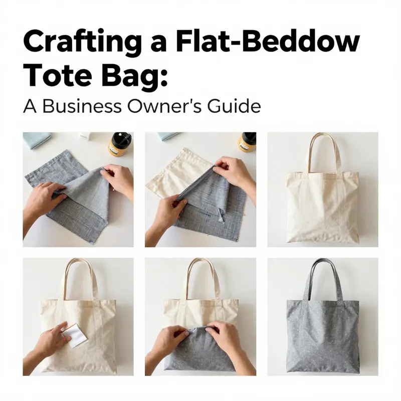 A comprehensive visual guide through the tote bag creation process.