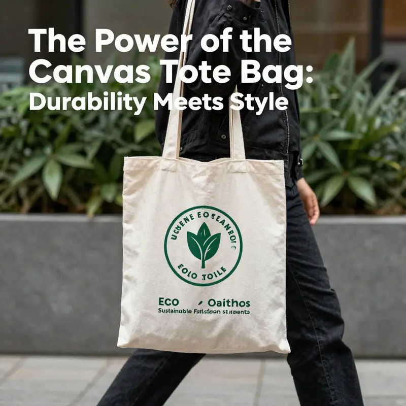 A variety of settings showcasing the versatile uses of canvas tote bags.