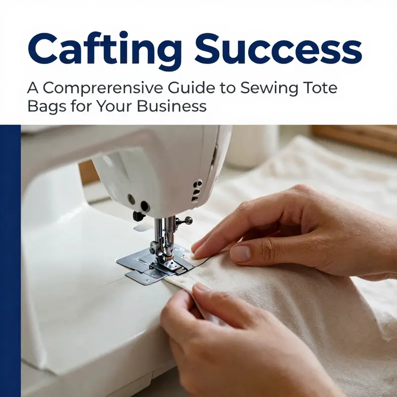 Essential supplies needed for sewing tote bags, showcasing the materials and tools that every business owner should have.