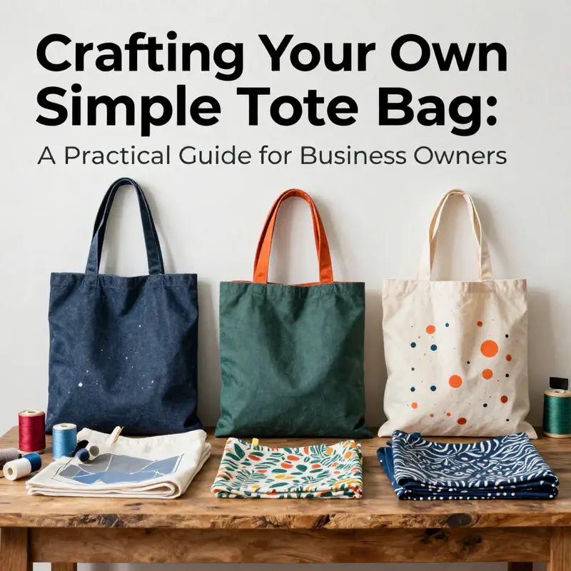 A diverse array of colorful tote bags displayed with sewing materials, emphasizing creativity.