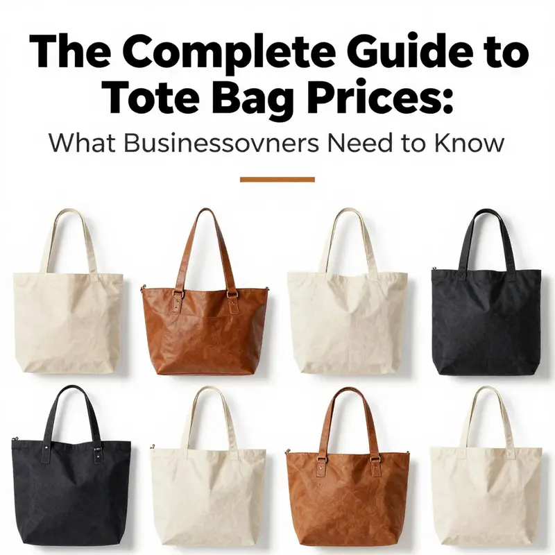 An overview image featuring various tote bags in different styles and colors arranged artistically.