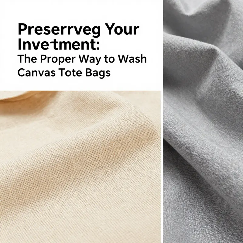 Essential tools and procedures for safely cleaning canvas tote bags.