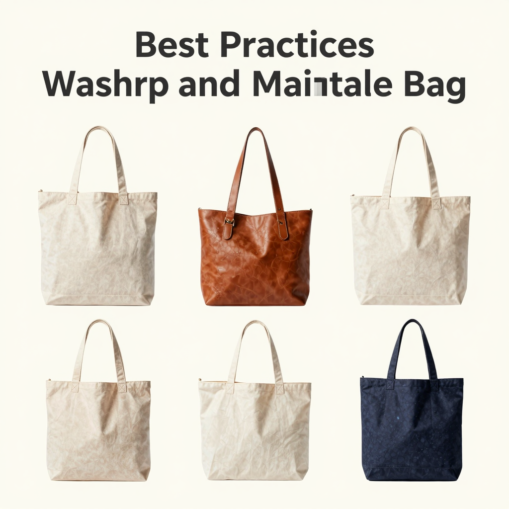 Best Practices for Washing Tote Bags