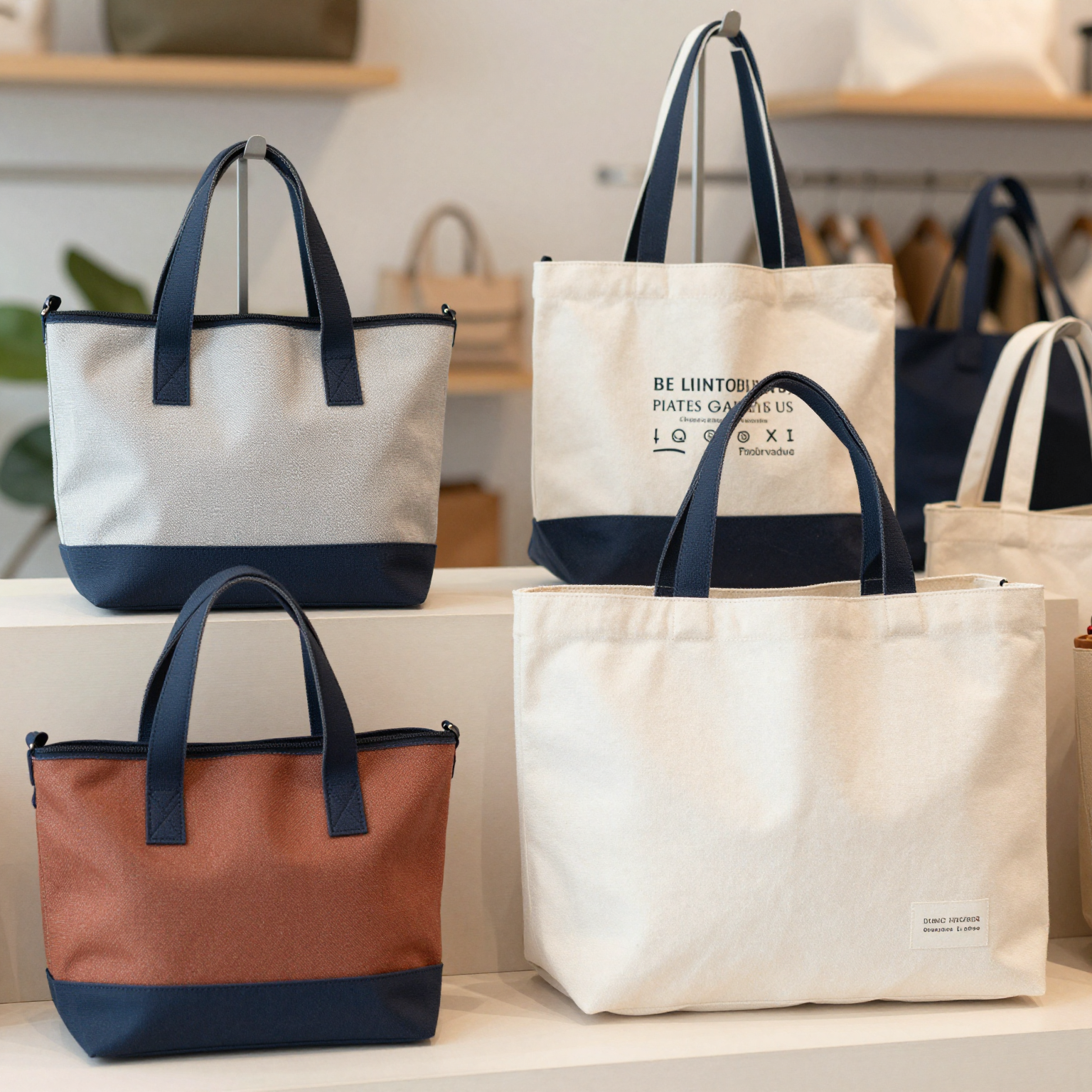 Mini Tote Bags Showcase