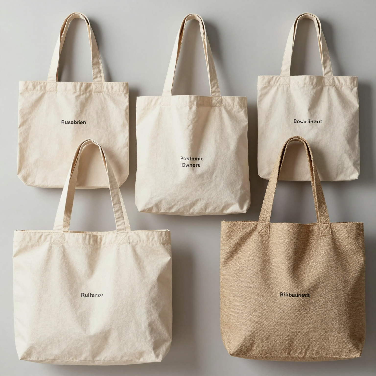 Various Tote Bag Materials
