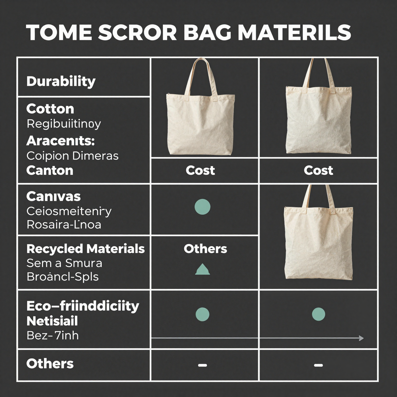 Comparison of Tote Bag Materials
